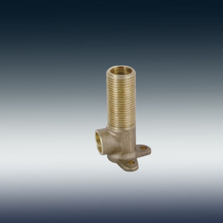 F-0007-1010 Wall Elbow Flange 1/2"