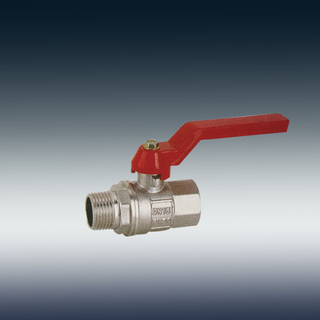 F-0008-1022 Brass M/F Ball Valve 1"